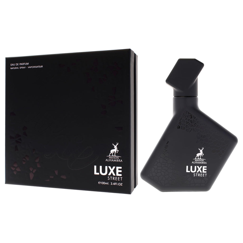Maison Alhambra Luxe Street – Unisex Citrus Woody Amber Eau de Parfum 100 ml