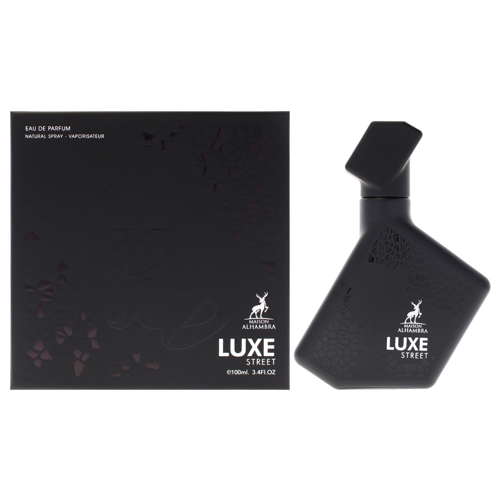Maison Alhambra Luxe Street – Unisex Citrus Woody Amber Eau de Parfum 100 ml