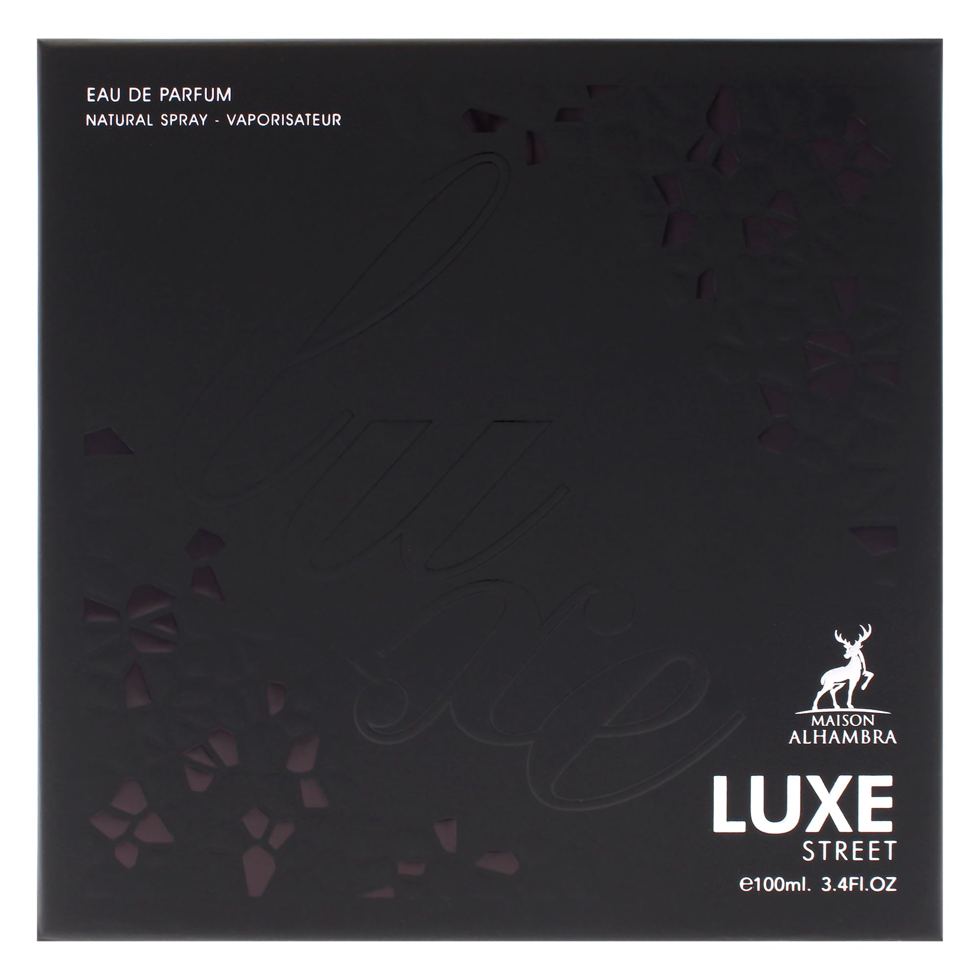 Maison Alhambra Luxe Street – Unisex Citrus Woody Amber Eau de Parfum 100 ml