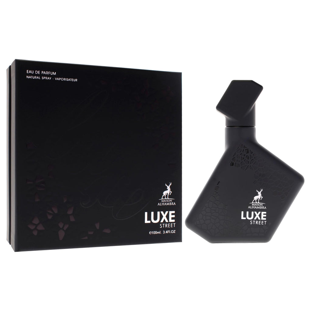 Maison Alhambra Luxe Street – Unisex Citrus Woody Amber Eau de Parfum 100 ml