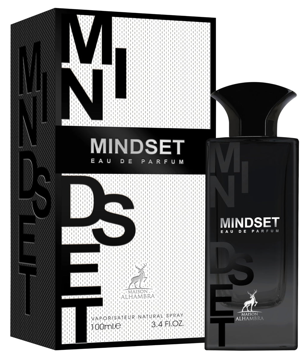 Maison Alhambra Mindset Eau de Parfum – Unisex Citrus Gourmand Floral Amber 100 ml
