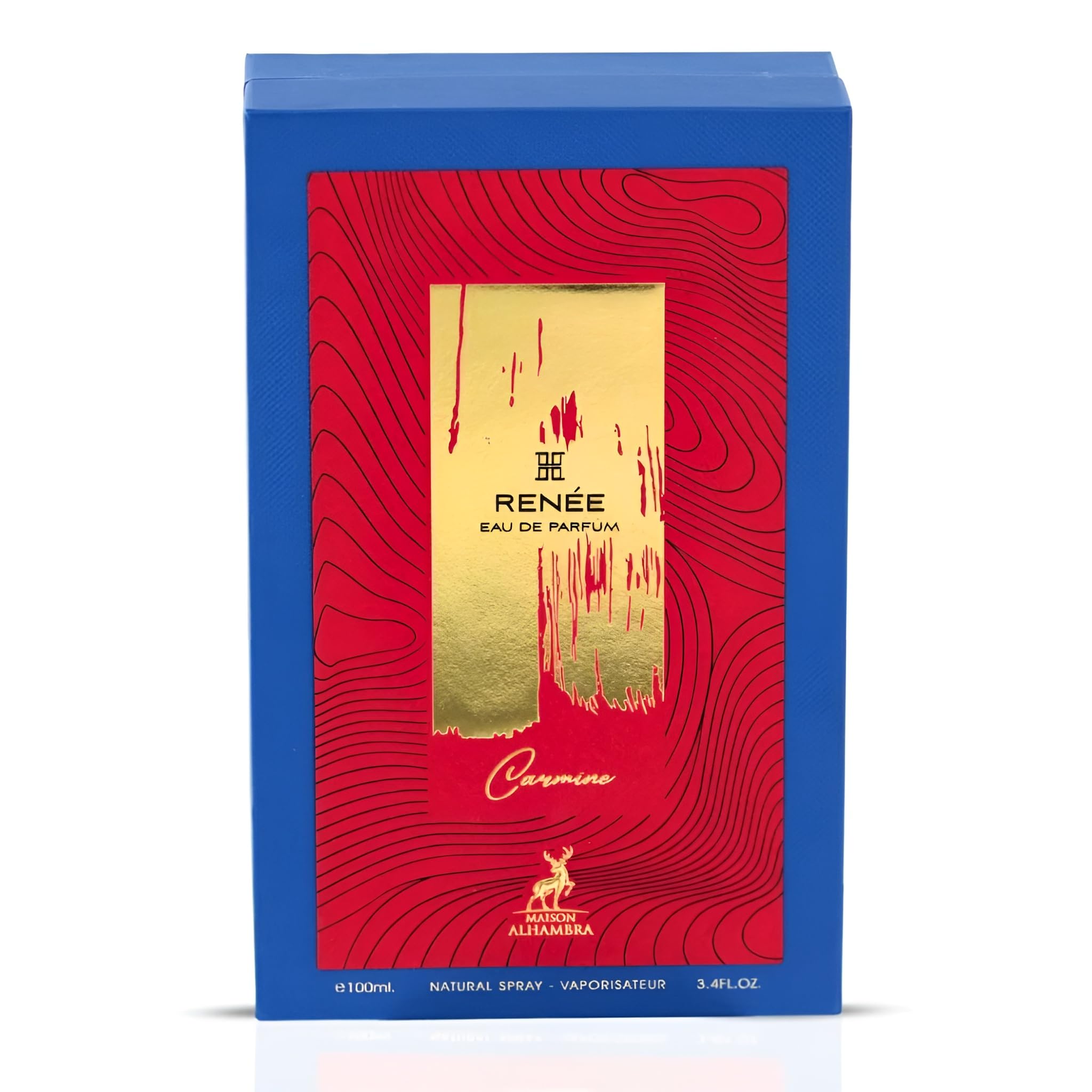 Maison Alhambra Renee Carmine Eau de Parfum – Floral, Woody, Powdery, Musky Unisex Scent (100 ml)
