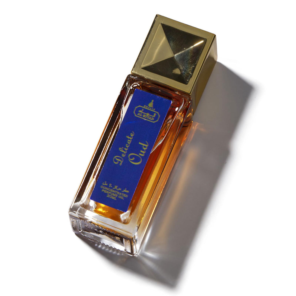 Maison d'Orient Delicate Oud by ALRIYAD – 20ml Unisex Oriental Woody Perfume Oil Roll-On