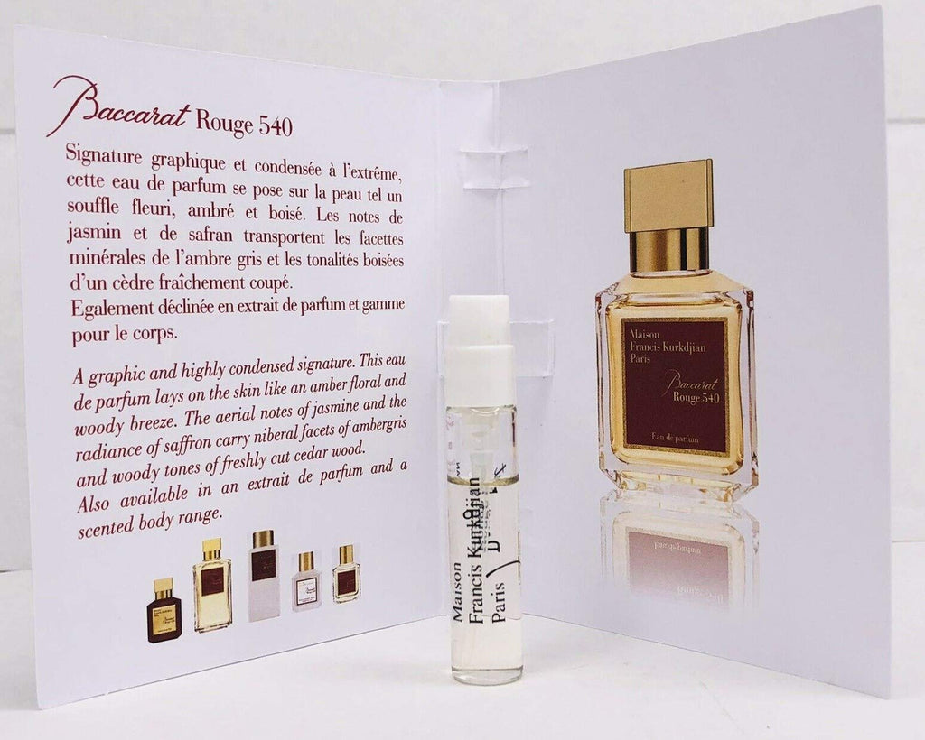 Maison Francis Kurkdjian Baccarat Rouge 540 Vial Spray 2ml | EDP Travel Size