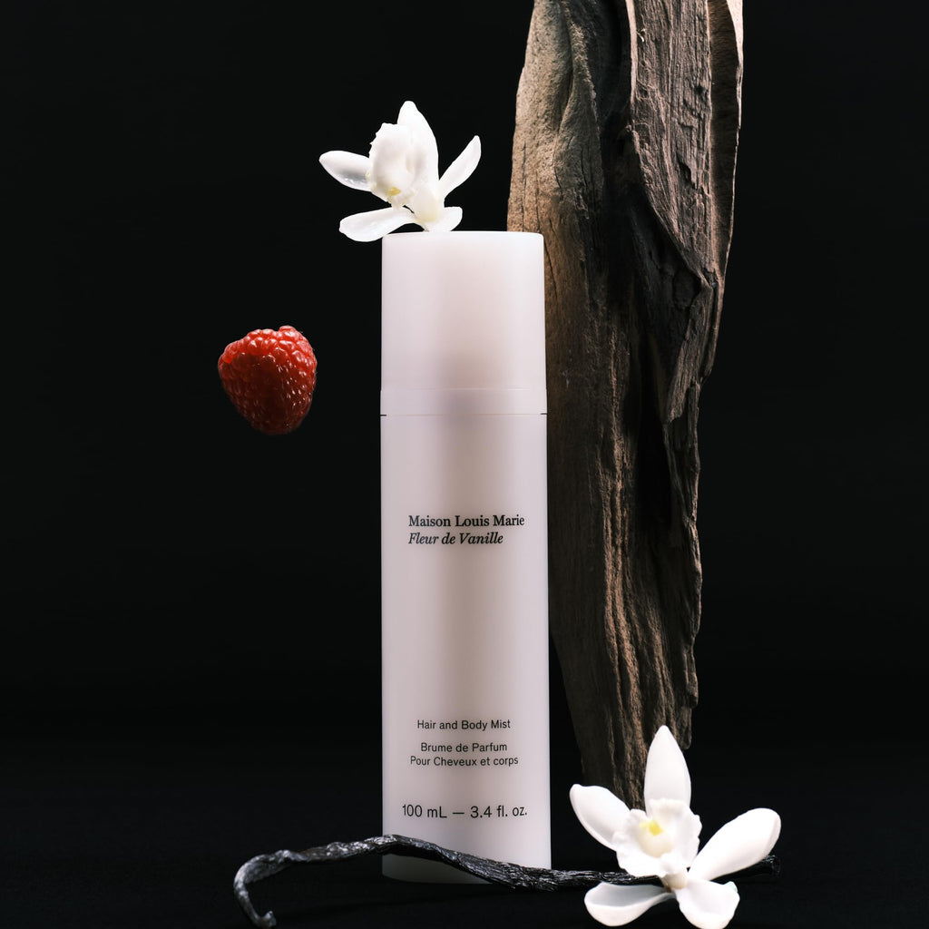 Maison Louis Marie Fleur de Vanille Hair & Body Mist – Alcohol-Free, Hair Safe, Luxury Clean Beauty (100mL)