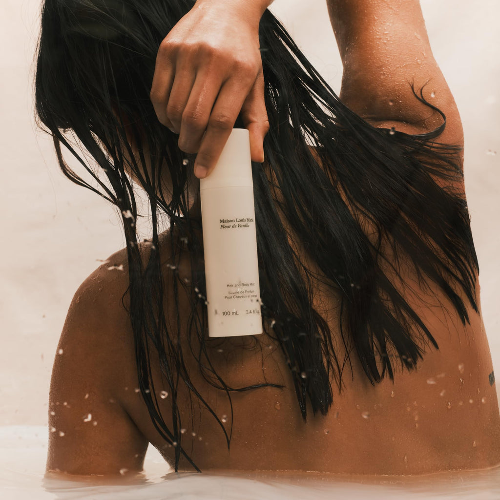 Maison Louis Marie Fleur de Vanille Hair & Body Mist – Alcohol-Free, Hair Safe, Luxury Clean Beauty (100mL)