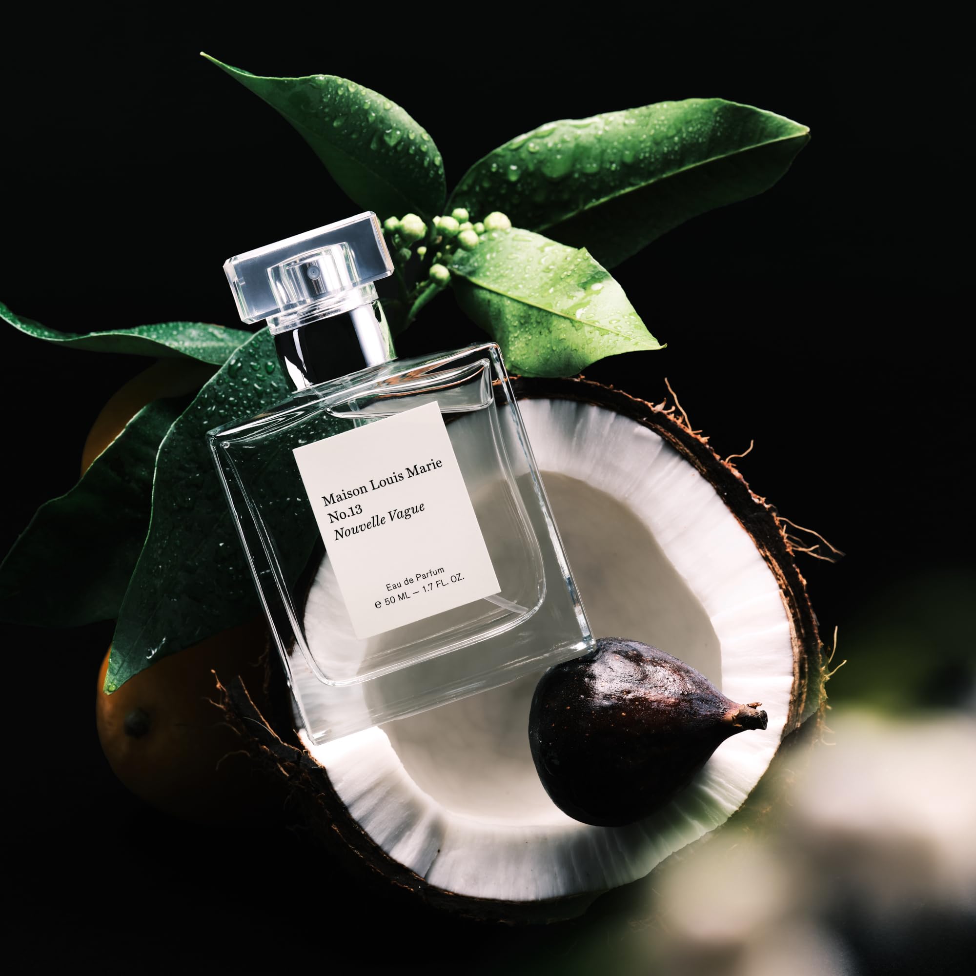 Maison Louis Marie No.13 Nouvelle Vague Natural Eau de Parfum Spray | Luxury Clean Beauty + Non-Toxic Fragrance (50 ml)