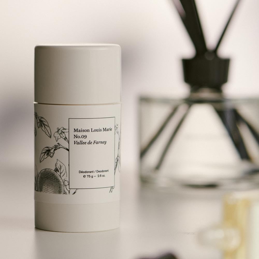 Maison Louis Marie No.09 Vallée de Farnay Natural Deodorant – Luxury Clean Beauty