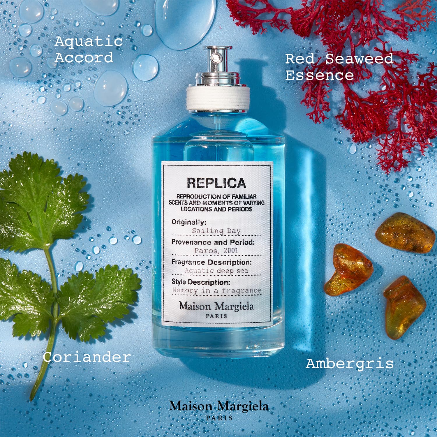 Maison Margiela Replica Sailing Day Eau de Toilette - Fresh Aquatic Fragrance