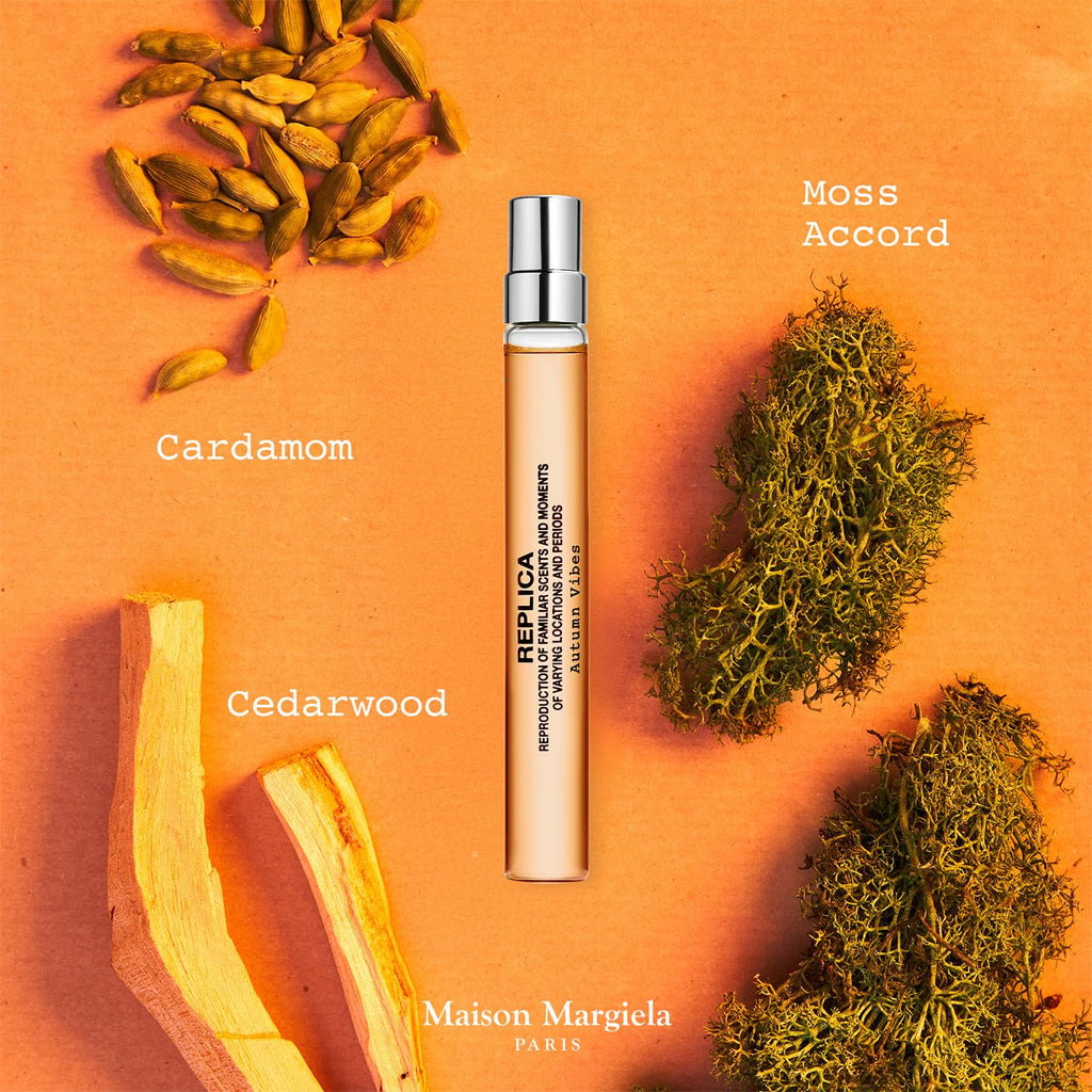 Maison Margiela Replica Warm & Spicy Travel Set – Jazz Club, By the Fireplace & Autumn Vibes (0.3 oz each)