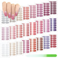 Maitys 336 Pieces Full Wrap Nail Sticker Set with File | Self-Adhesive Gel Nail Art