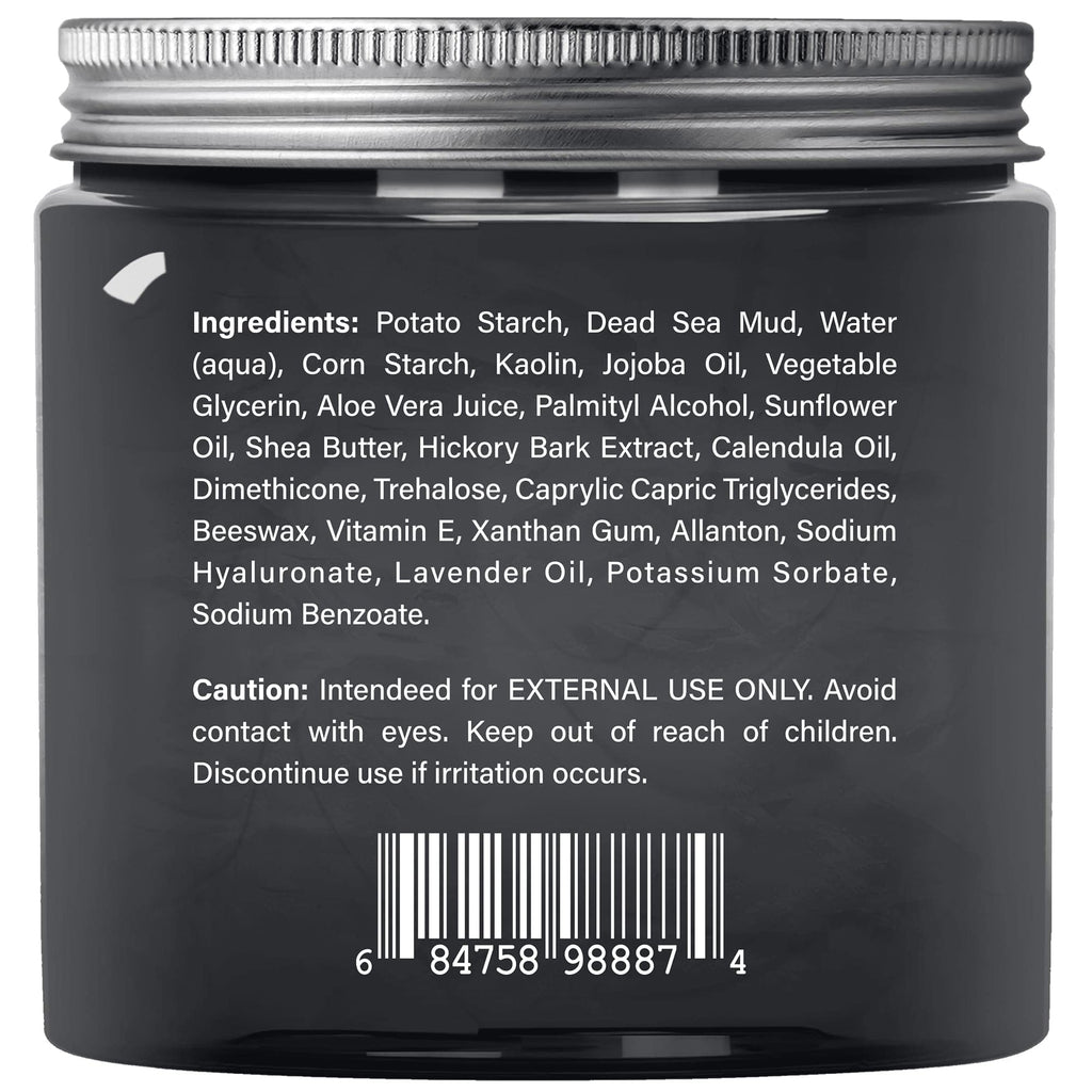 Majestic Pure Dead Sea Mud Mask – Natural Face Care for Pore Refinement and Clearer-Looking Skin (8.8 oz)