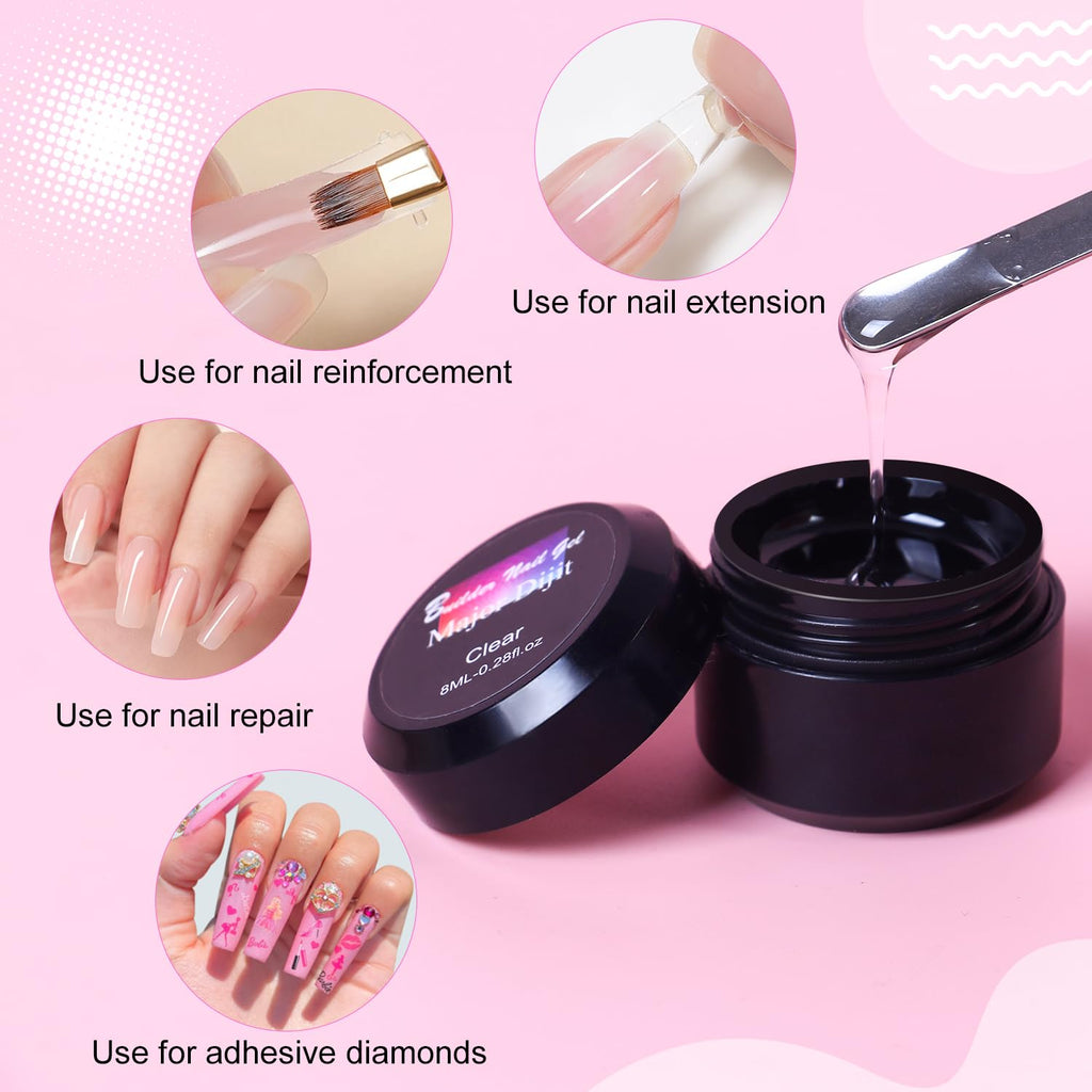 Major Dijit Acrylic Nail Kit – All-in-One Starter Set with Drill, Lamp, Polishes & Gels for Home Salon