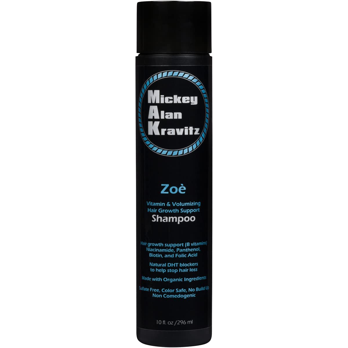 Zoe Vitamin & Volumizing Hair Growth Shampoo by MAK Hair | Biotin & Natural DHT Blockers