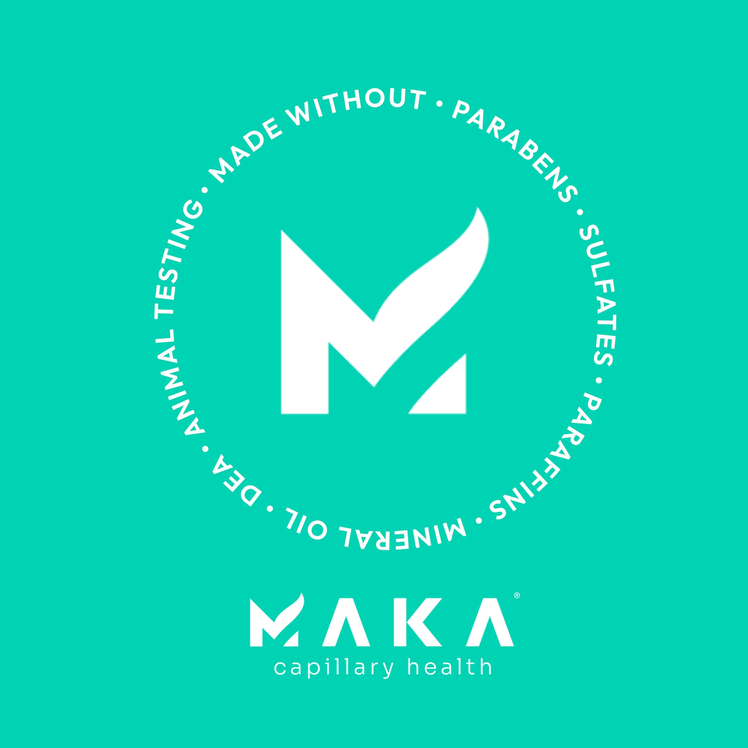 Maka Mint & Rosemary Shampoo – Oil Control, Hair Growth | Maka Capilar Health, 16 oz