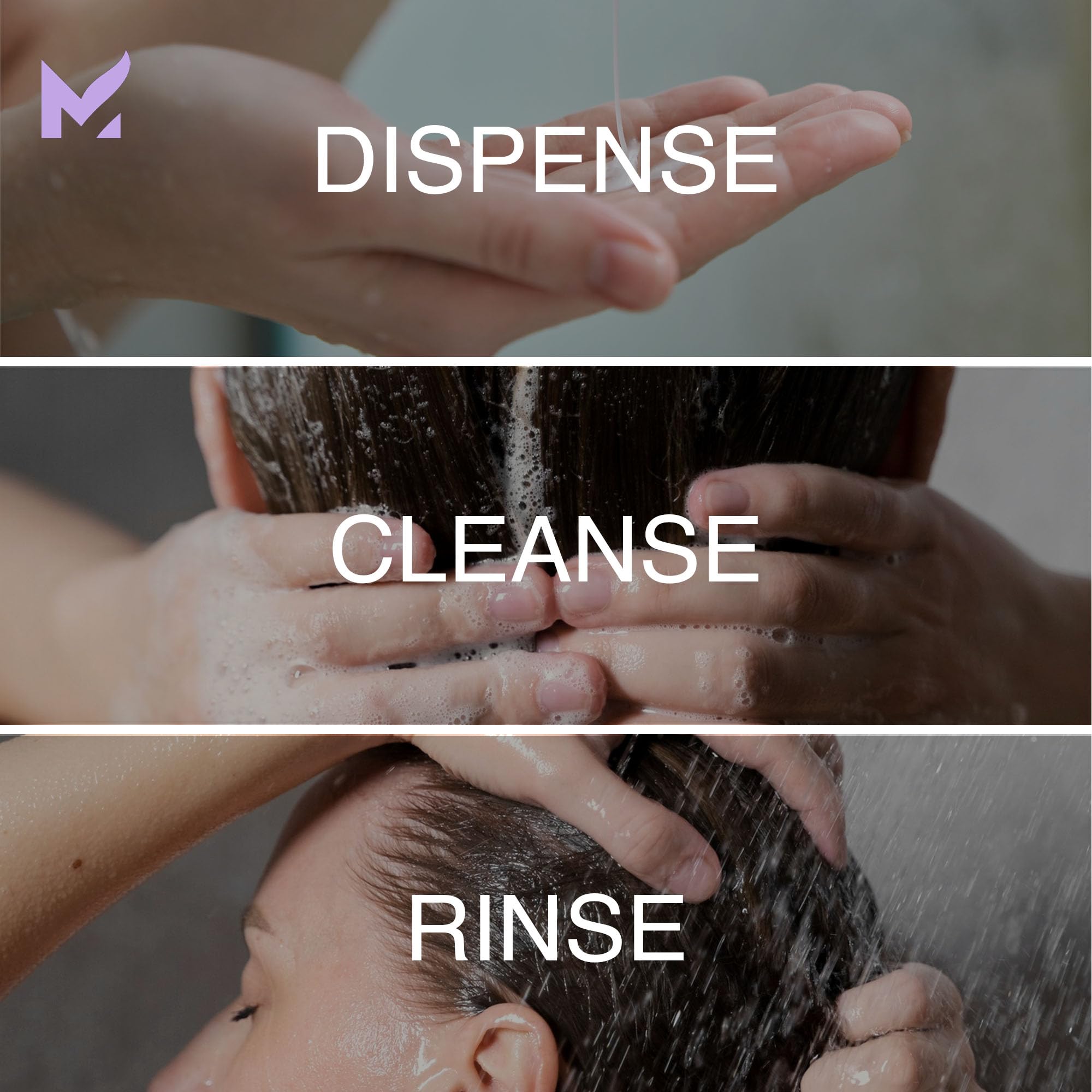 Maka Essentials Charcoal Shampoo for Oily Hair – Purifying, Deep Clean & Oil Control (16 oz)