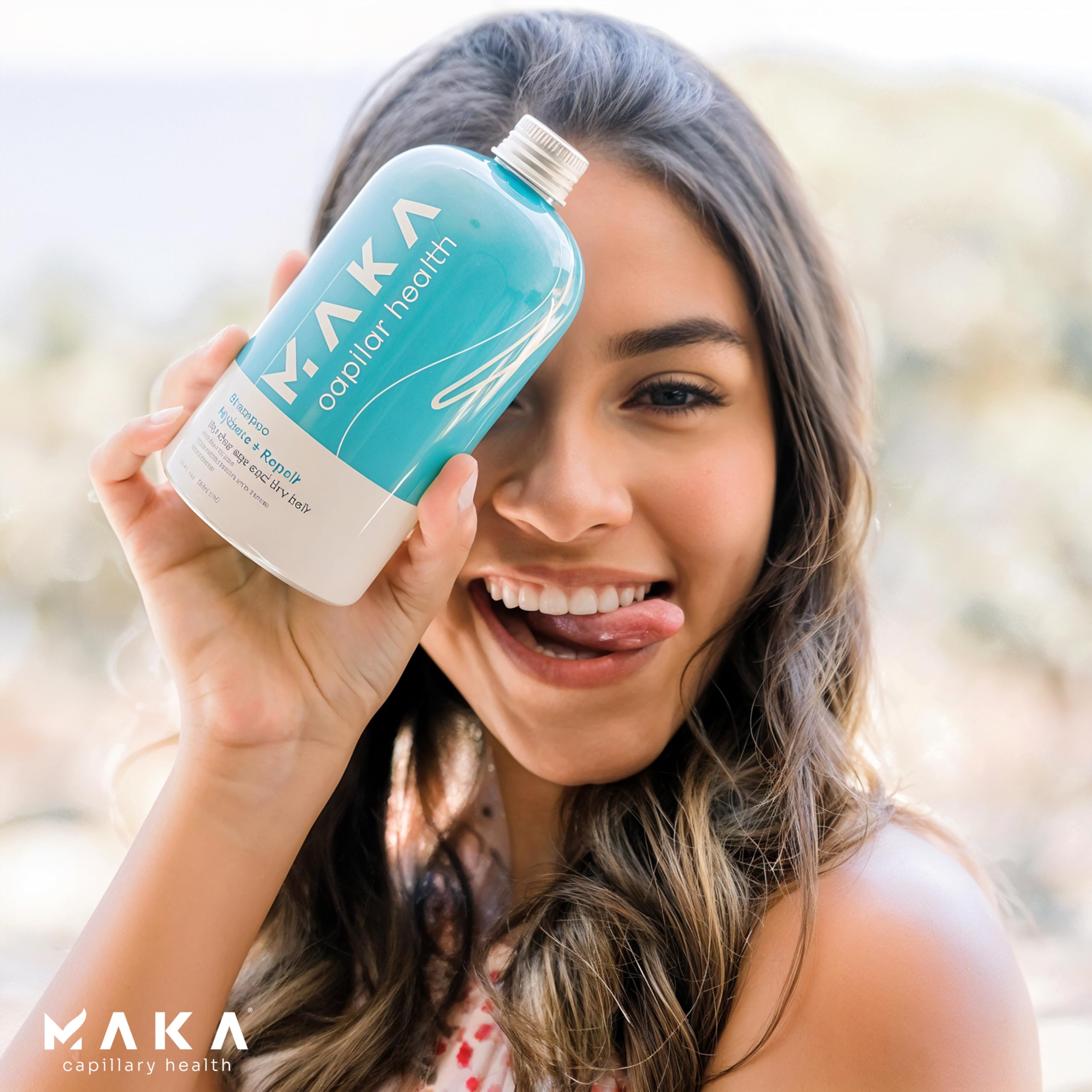 Maka Capilar Health Moisturizing Shampoo – Hydration for Dry & Damaged Hair (16 oz)