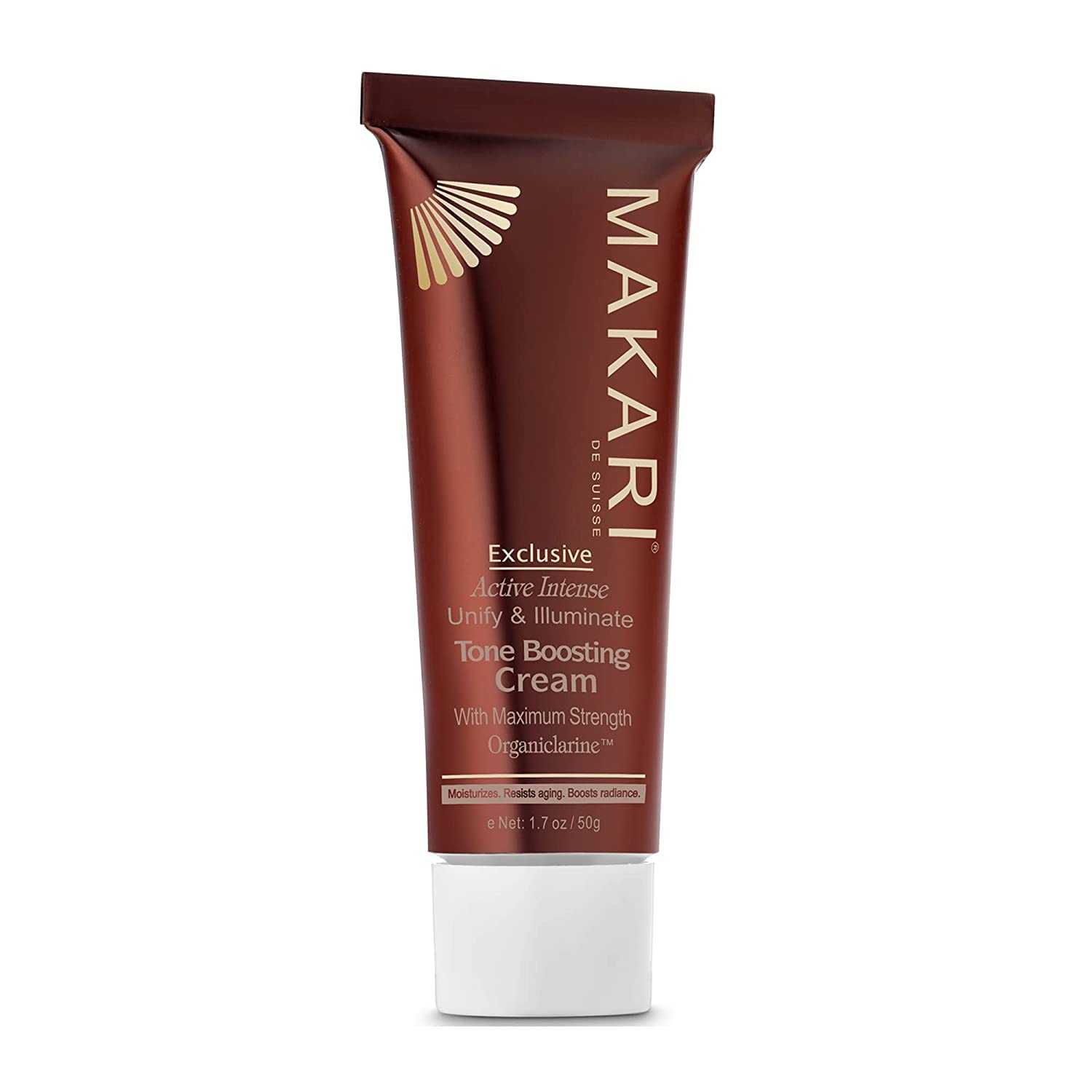 MAKARI Exclusive Active Intense Tone Boosting Face Cream (1.7 oz) | Skin-Brightening Facial Moisturizer