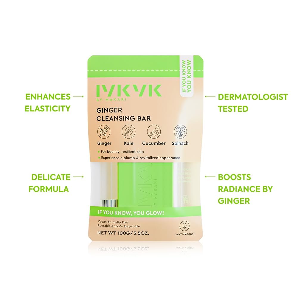 IYKYK by Makari Skin Goals Skincare Kit | Ginger Soap, Retinol Lotion & AHA + Niacinamide Serum | Vegan