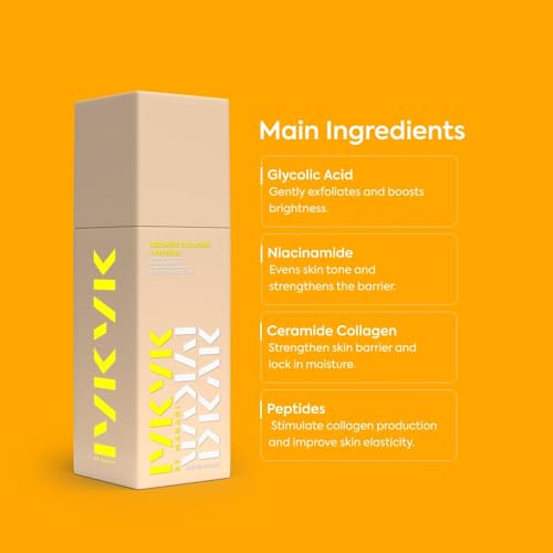 IYKYK by Makari Glow & Go Skincare Kit | Niacinamide Soap, Ceramide Collagen Body Lotion & Hyaluronic Booster Serum | Vegan