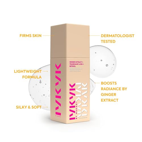 IYKYK by Makari Skin Goals Skincare Kit | Ginger Soap, Retinol Lotion & AHA + Niacinamide Serum | Vegan