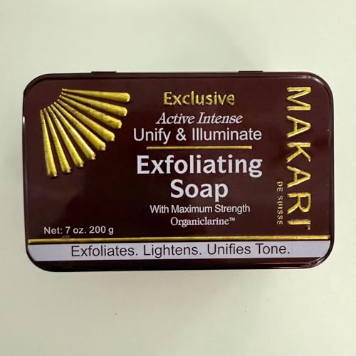 MAKARI Exclusive 3-Piece Skincare Gift Set | Exfoliating Soap, Body Milk & Face Cream with Organiclarine