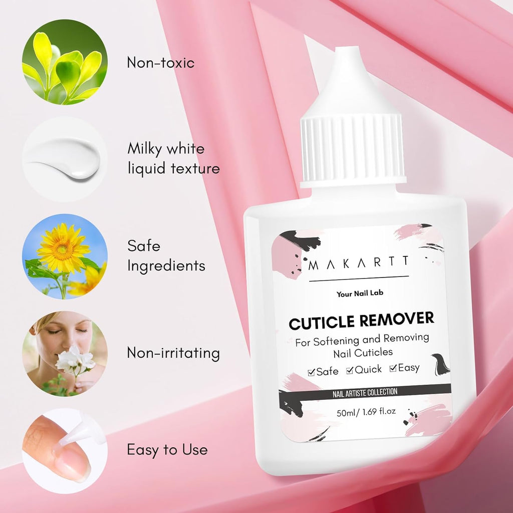 Makartt Nail Glue & Tips Kit — 15ML Solid Gel, Almond & Coffin Tips, UV Lamp
