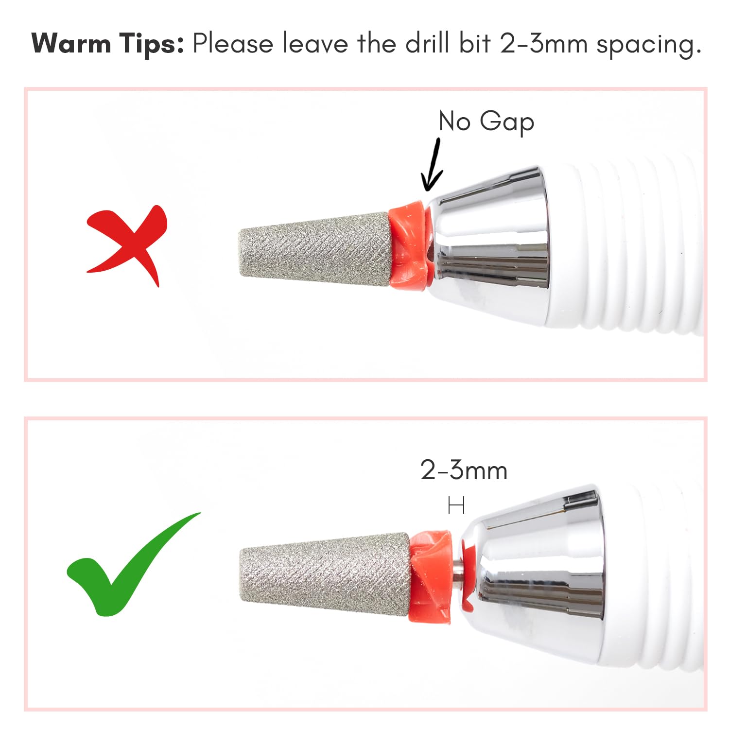 Makartt Nail Drill Handpiece for Malory — 0–30000 RPM Rechargeable Electric File