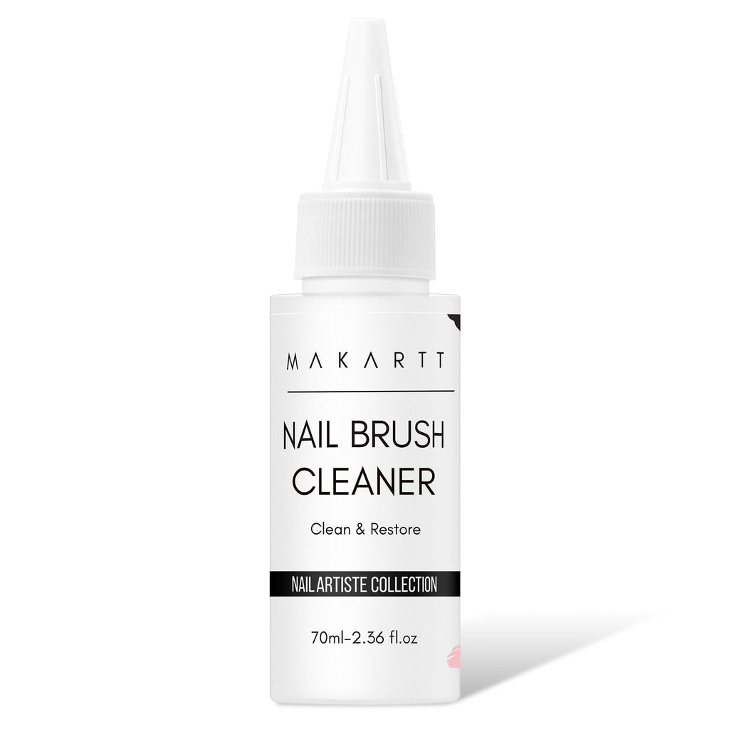 Makartt Nail Art Brushes Cleaner – 70ml Gel Brush Cleaner & Restorer for Nails