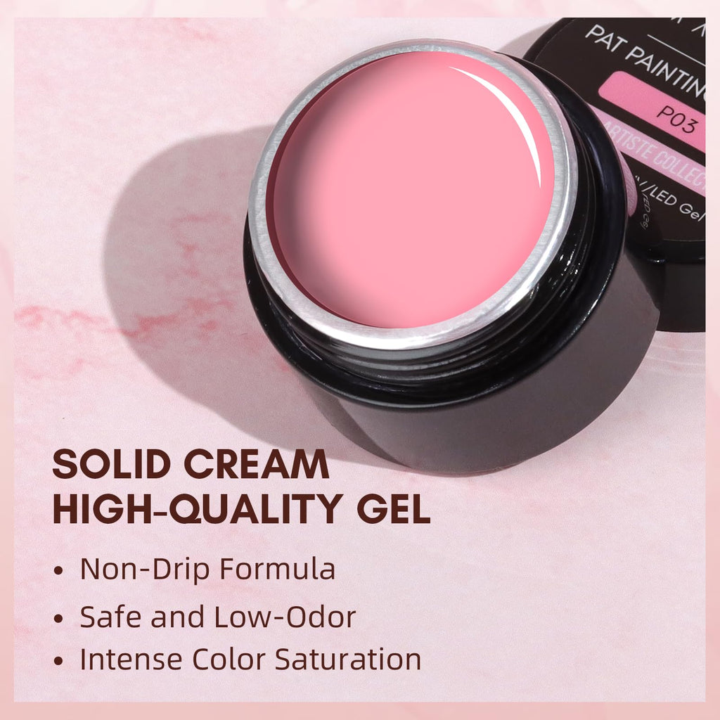 Makartt Ombre Gel Nail Polish Kit – 6-Color Gradient Blush Set