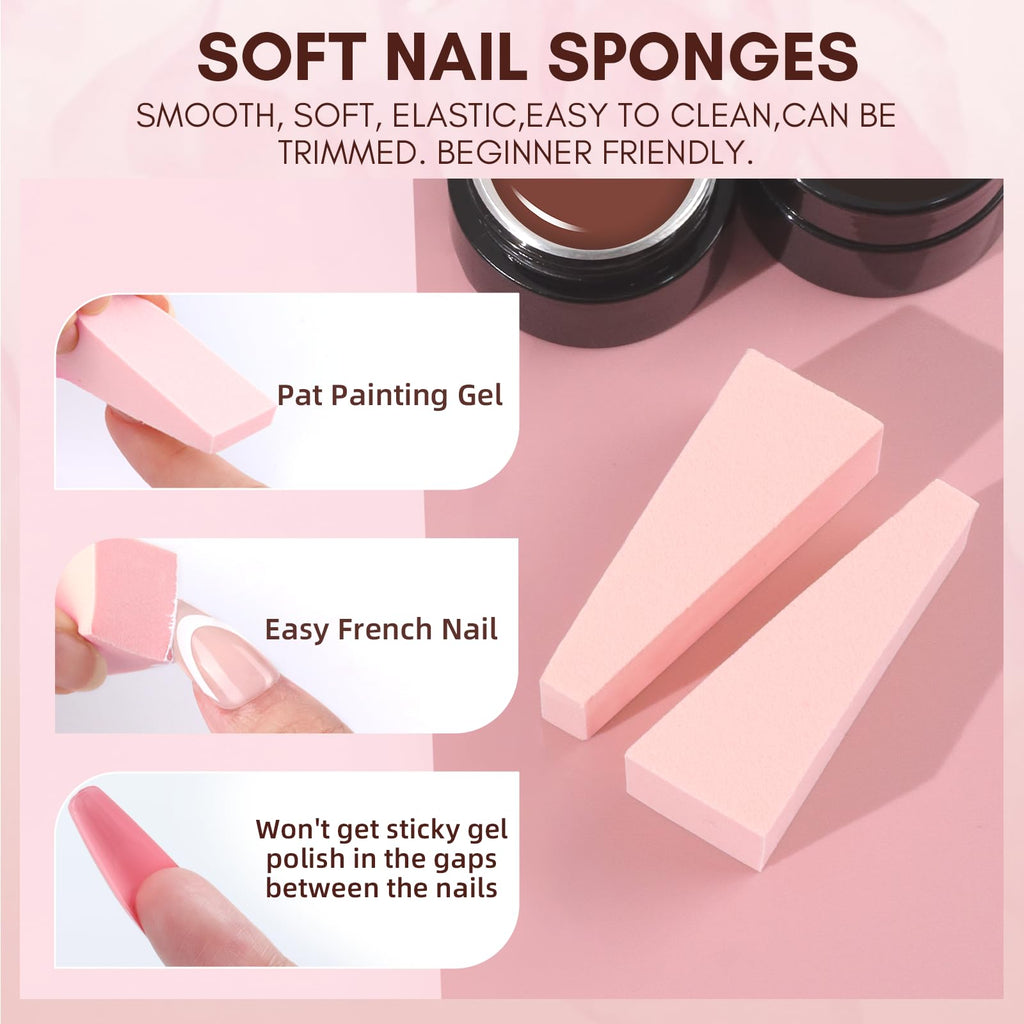 Makartt Ombre Gel Nail Polish Kit – 6-Color Gradient Blush Set