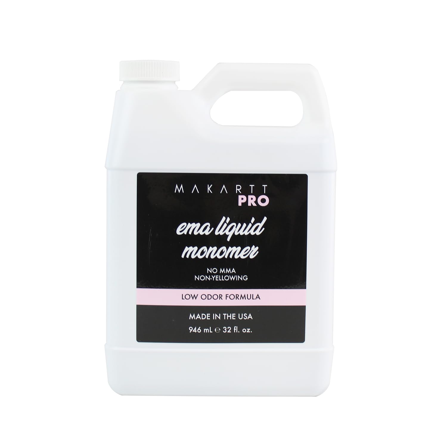 MakarttPro Low Odor MMA-Free Monomer – USA Made, 32 fl oz, Non-Yellowing, Pro Grade