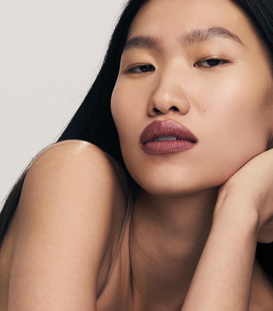 MAKE Beauty Continuum Lip Liner – Pulse Dusty Pink, Velvet Matte Finish with Built-In Sharpener & Brush