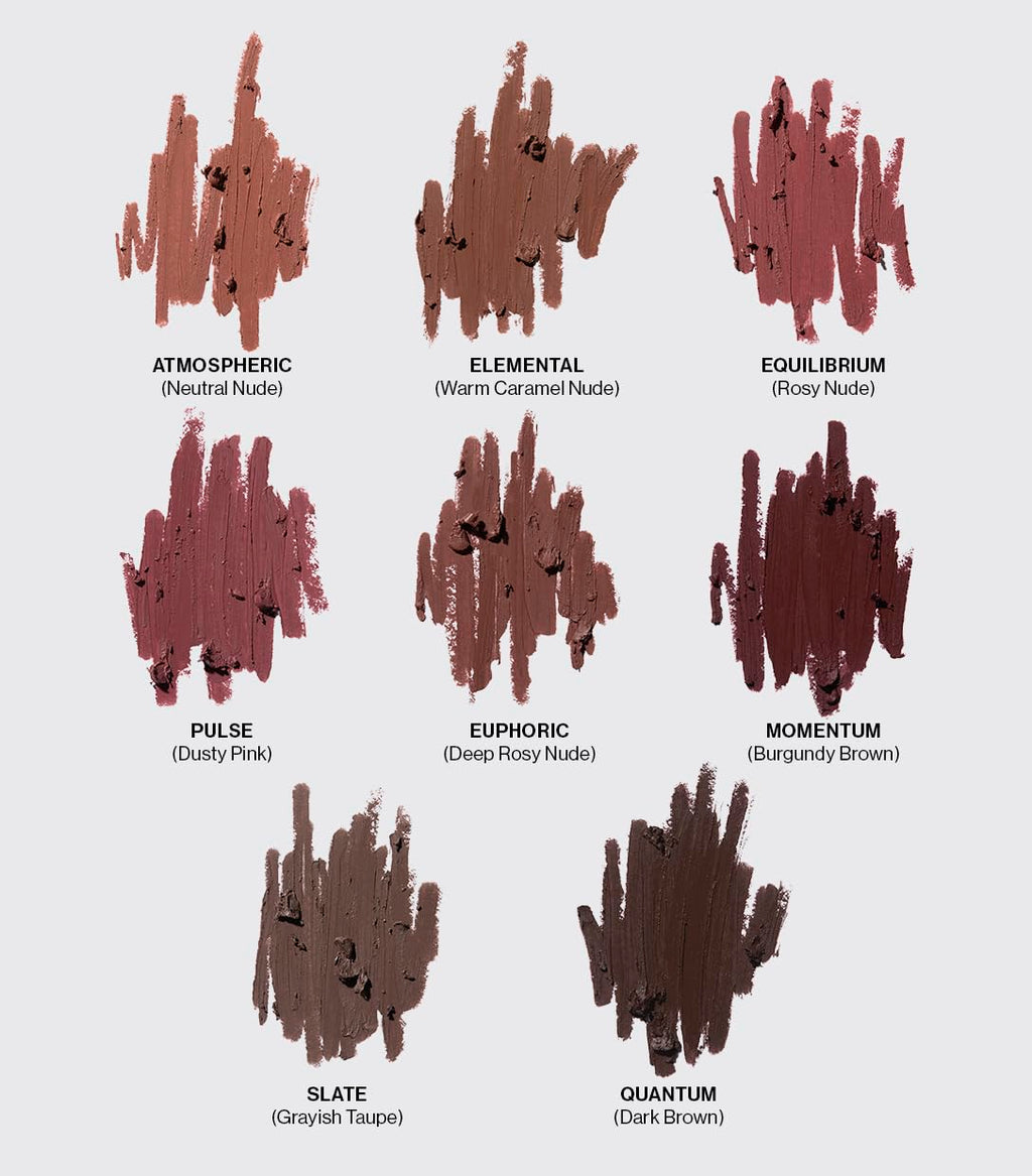 MAKE Beauty Continuum Lip Liner Elemental – Long-Lasting Velvet Matte Lip Liner