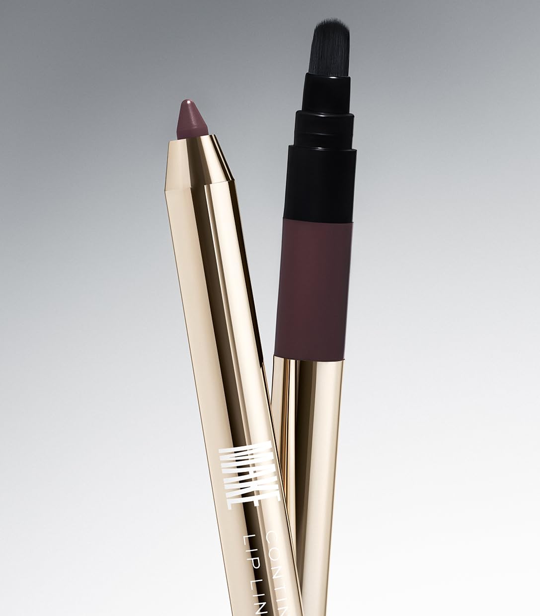 MAKE Beauty Continuum Lip Liner – Momentum Burgundy Brown with Built-In Sharpener & Brush