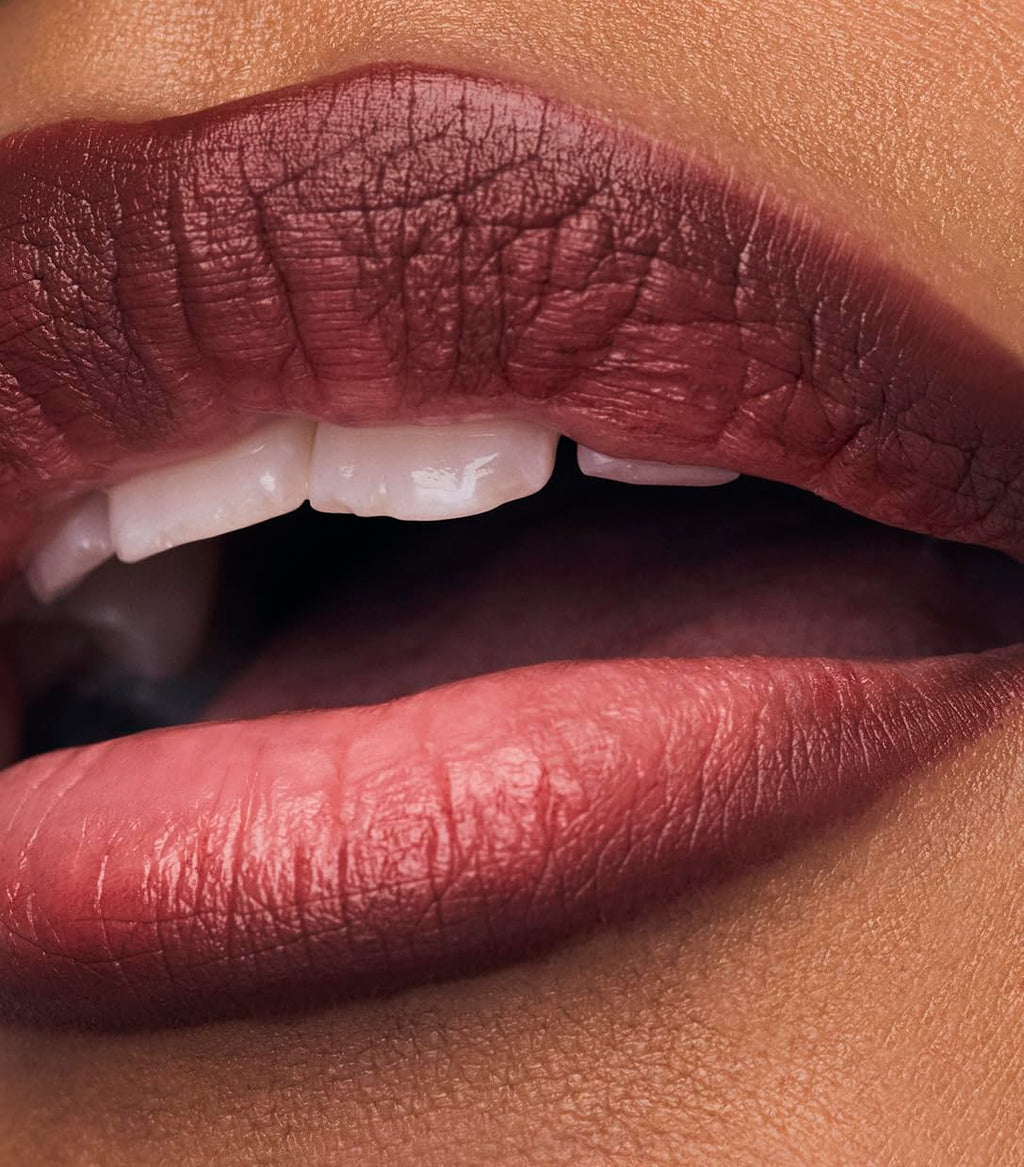 MAKE Beauty Continuum Lip Liner – Momentum Burgundy Brown with Built-In Sharpener & Brush