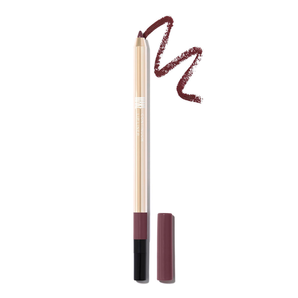 MAKE Beauty Continuum Lip Liner – Momentum Burgundy Brown with Built-In Sharpener & Brush