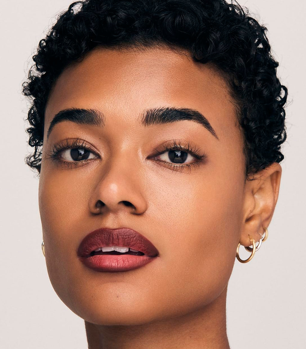 MAKE Beauty Continuum Lip Liner – Momentum Burgundy Brown with Built-In Sharpener & Brush