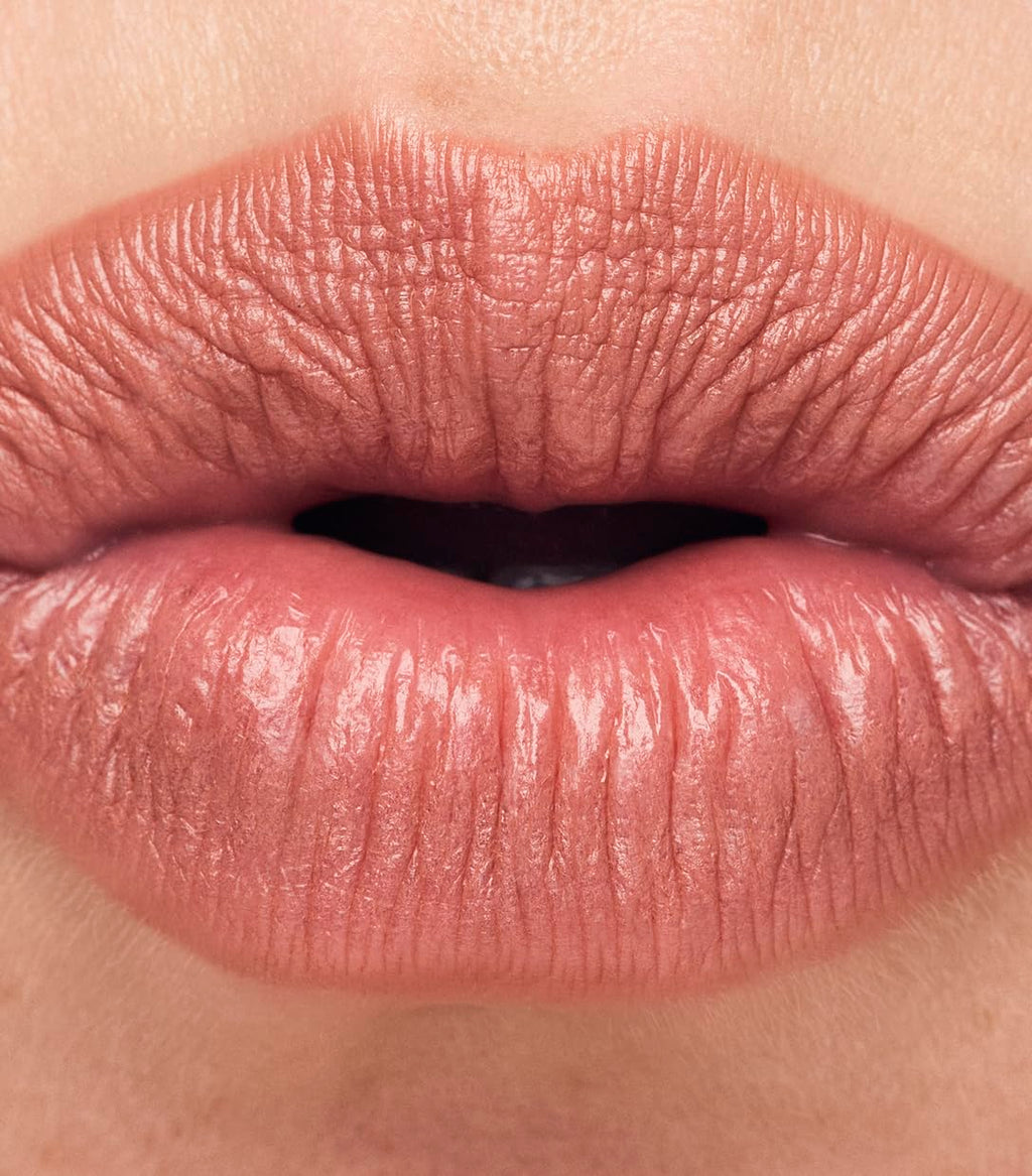 MAKE Beauty Continuum Lip Liner – Long-Lasting Creamy Nude Lip Liner with Built-In Sharpener & Blending Brush (Atmospheric)