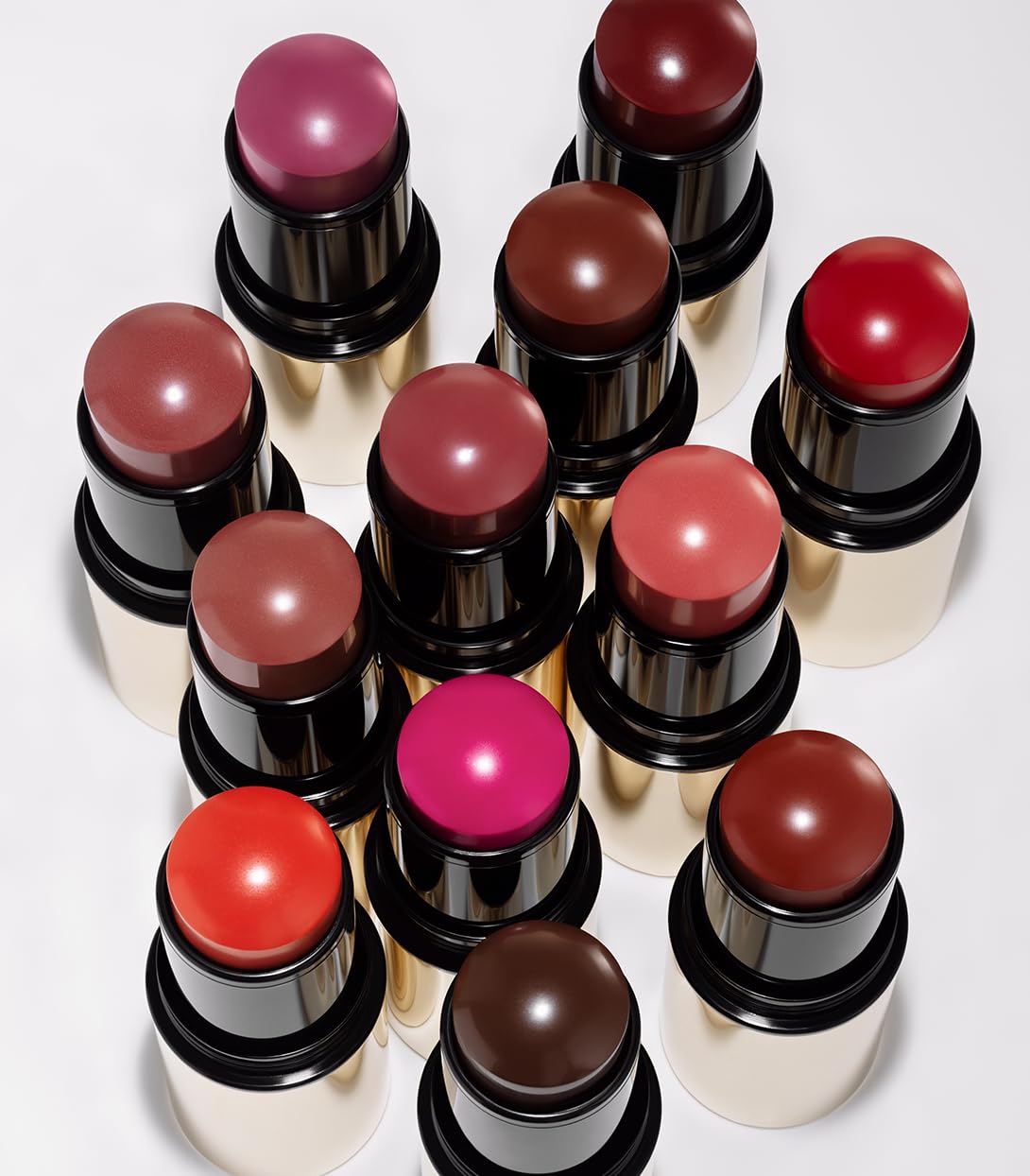 Make Beauty Heat Stroke Cream Blush Stick – Stimulated Hot Pink Dewy Cheek Tint