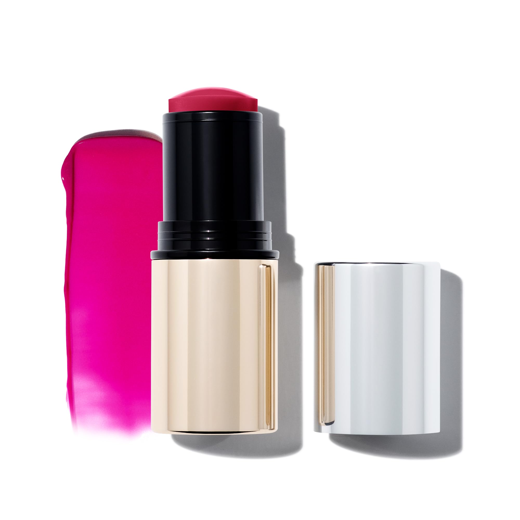 Make Beauty Heat Stroke Cream Blush Stick – Stimulated Hot Pink Dewy Cheek Tint