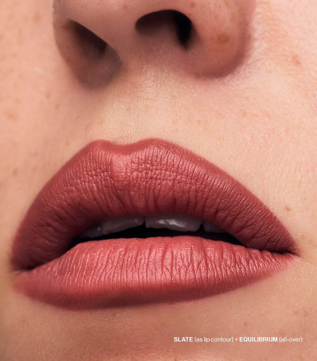 MAKE Beauty Lip Continuum Slate Lip Liner – Velvet Matte, Long-Lasting Definition