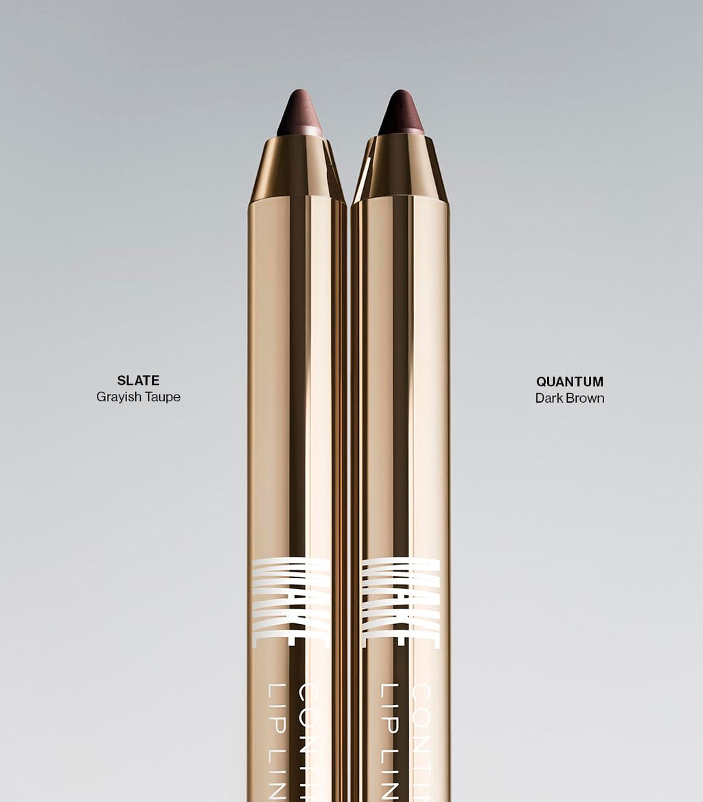 MAKE Beauty Lip Continuum Slate Lip Liner – Velvet Matte, Long-Lasting Definition