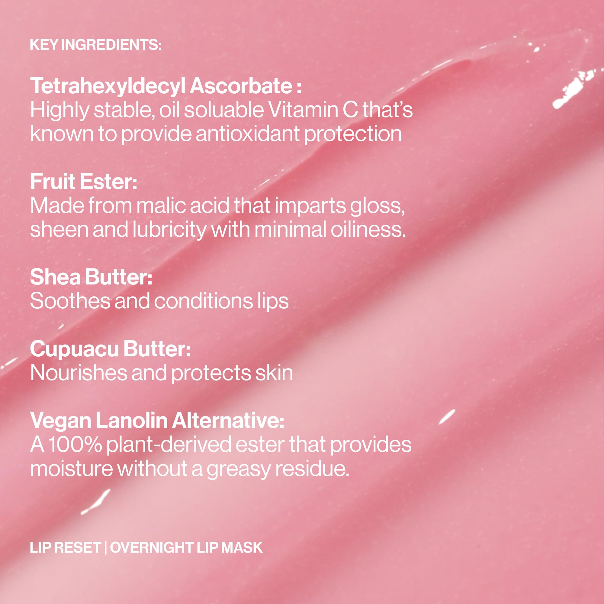 MAKE Beauty Lip Reset Overnight Lip Mask – Nourishing Hydration & Softening