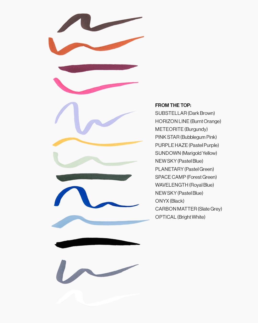 MAKE Beauty Liquid Line Waterproof Eyeliner Pen in Planetary — Ultra-Precise Felt Tip, Smudge-Proof, Long-Lasting