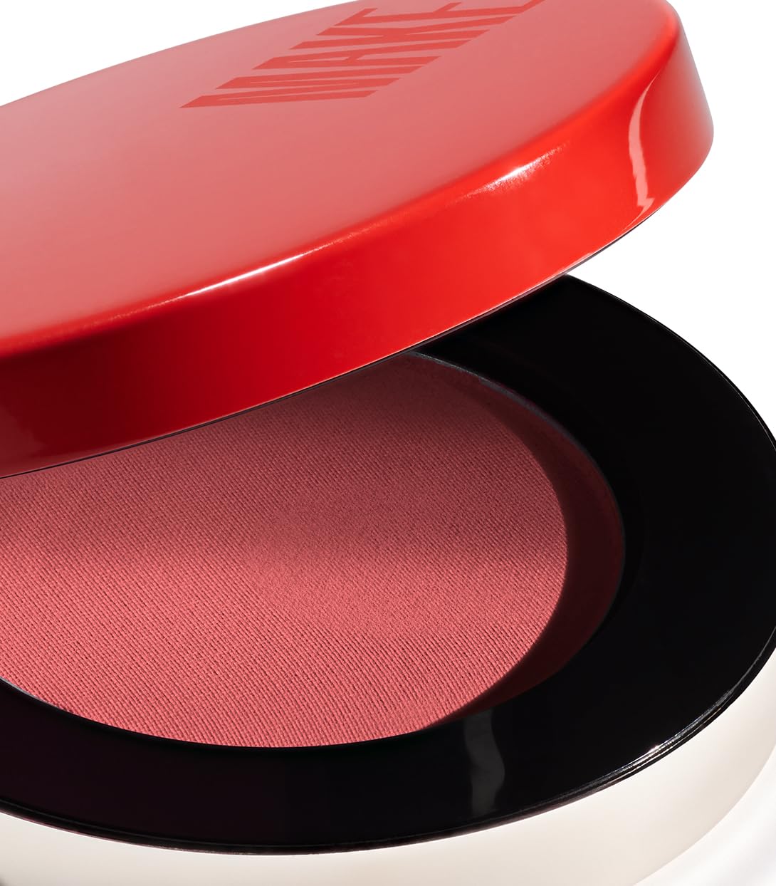 MAKE Beauty Skin Mimetic Microsuede Blush – New Moon Pink Matte Powder, Travel-Size Palette