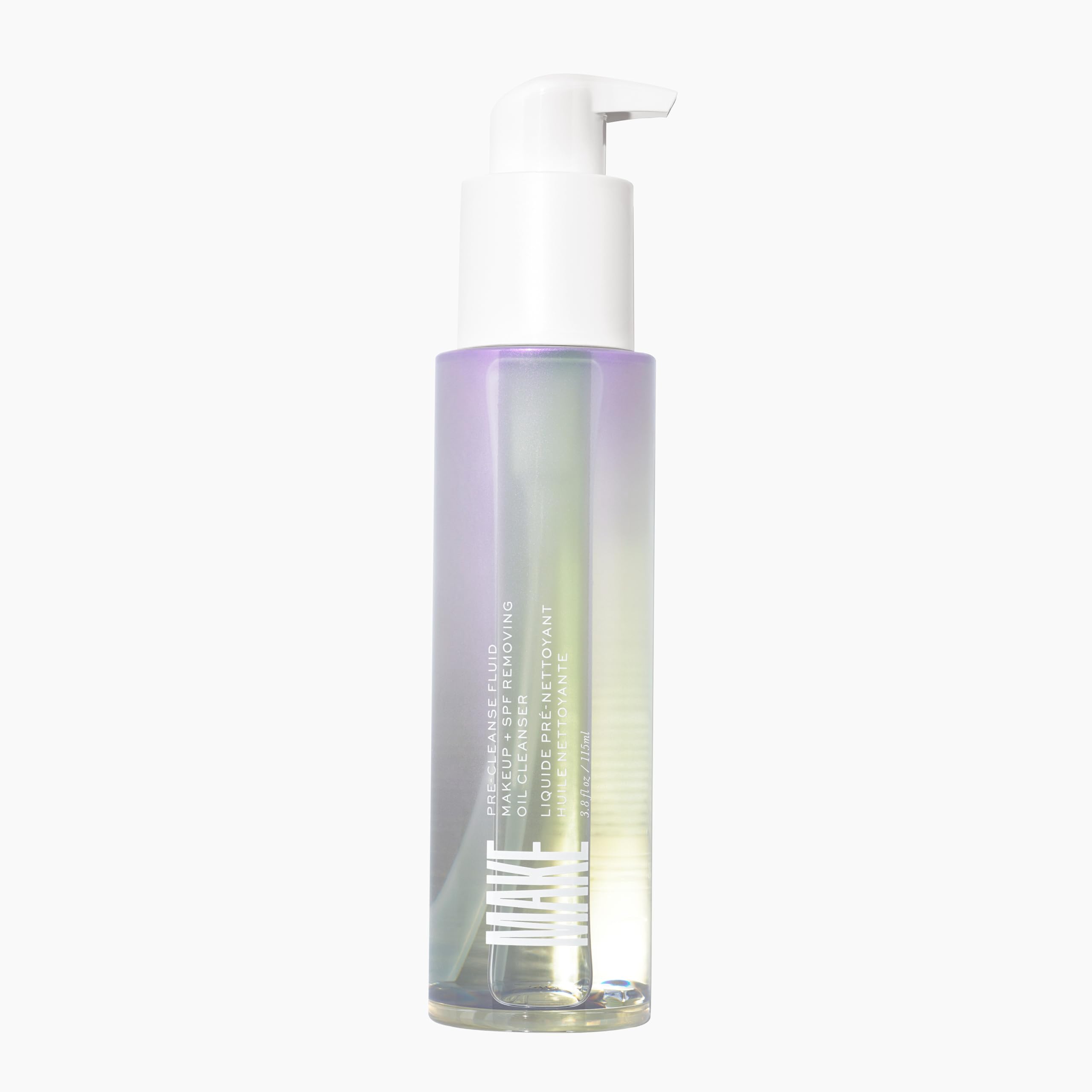 MAKE Beauty Pre-Cleanse Hydrating Cleansing Oil for Face – Silky Makeup Remover, 3.8 Fl Oz