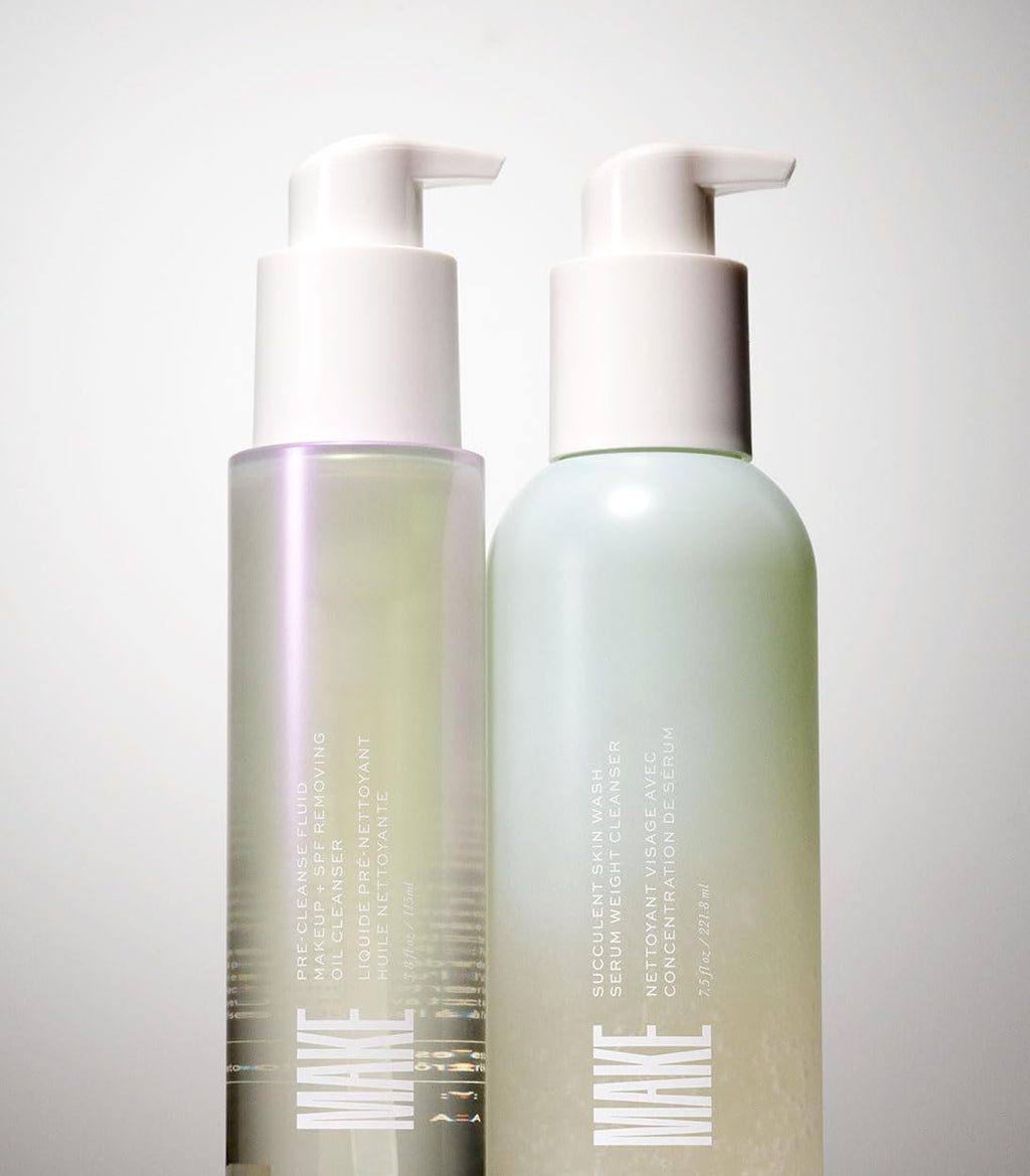 MAKE Beauty Pre-Cleanse Hydrating Cleansing Oil for Face – Silky Makeup Remover, 3.8 Fl Oz