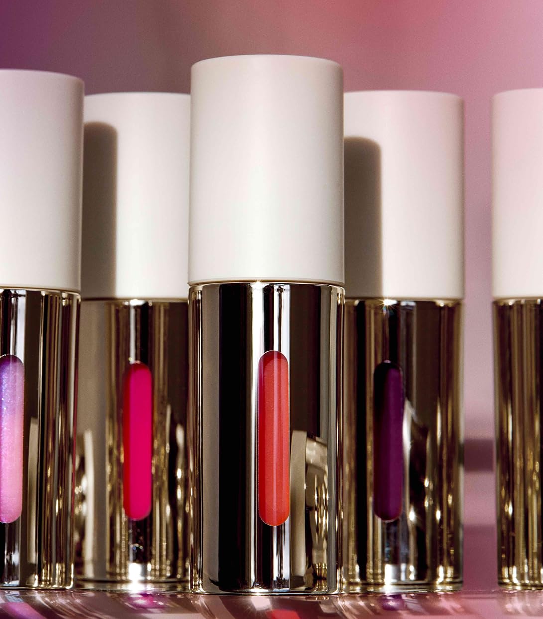 MAKE Beauty Serum Balm Hydrating Lip Oil | Vegan Lip Gloss with Plumping | Lilac Layer
