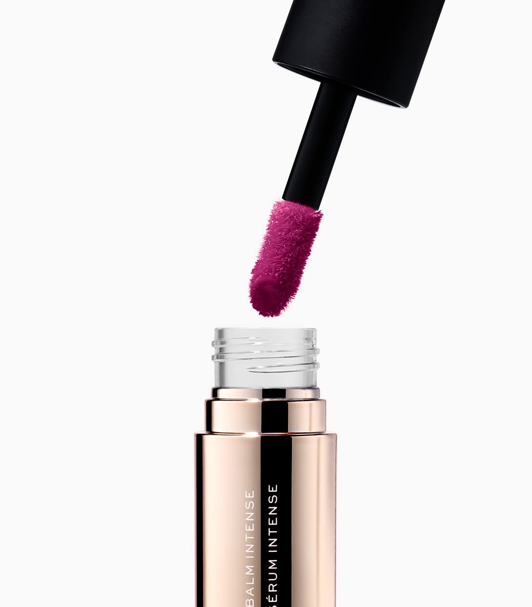 MAKE Beauty Serum Balm Intense Lip Gloss – Hydrating Pigmented Vegan Lip Oil in Lilac Layer+